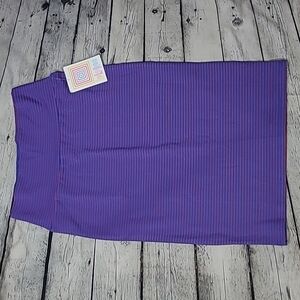 LULAROE Cassie striped pencil skirt